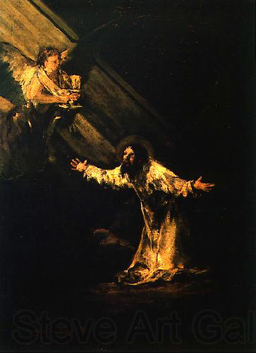 Francisco de Goya Cristo en el huerto de los olivos Spain oil painting art